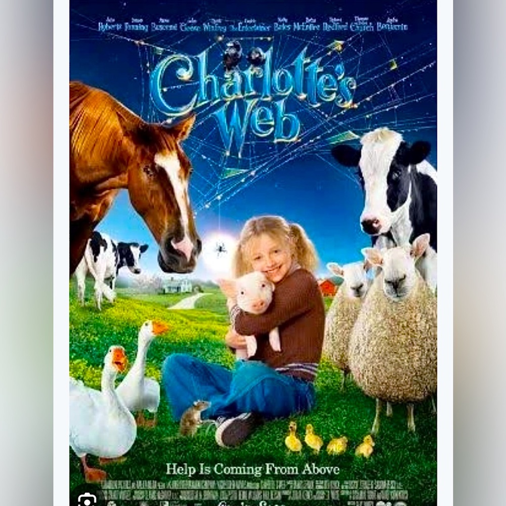 🐷🕷️🕸️  Charlotte's Web Movie - DVD